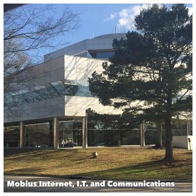 Mobius Internet, I.T. and Communications across from Starbucks on S Sherwood Forest Blvd in Baton Rouge