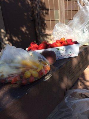 Haul at the farmers market