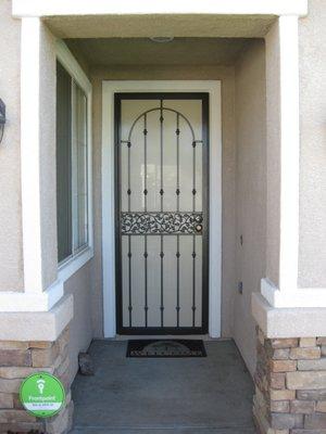 English Ivy Security Screen Door