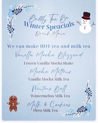 Winter specials