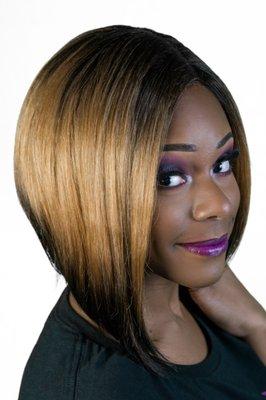 Premium synthetic fiber wigs