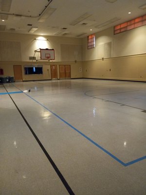 Inside Wilton Community Center.