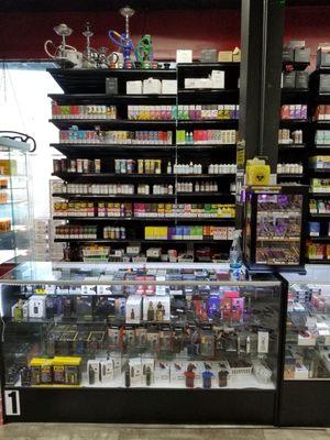 Vape juice selection