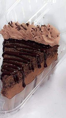 Chocolate double crust cheesecake