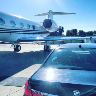 Private Jet Transfer @ Van Nuys Airport @netjets