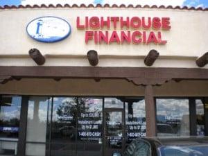 Get a car title loan from Lighthouse Financial located in the Albertson's and Target shopping plaza