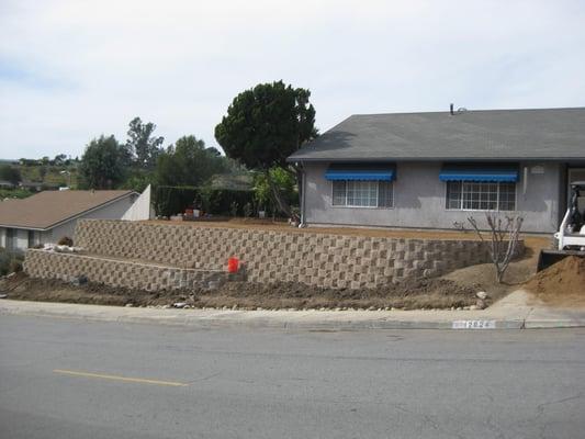 Retaining Wall