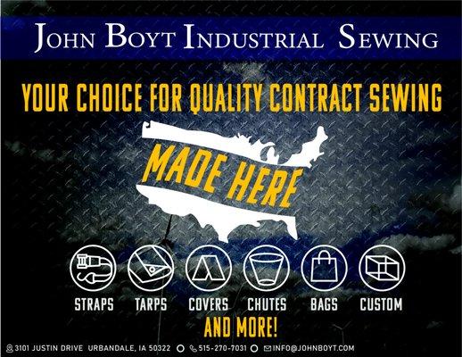 John Boyt Industrial Sewing