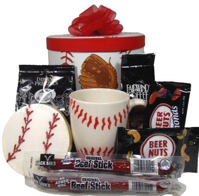 "Hit a Home Run" Baseball Gift Box