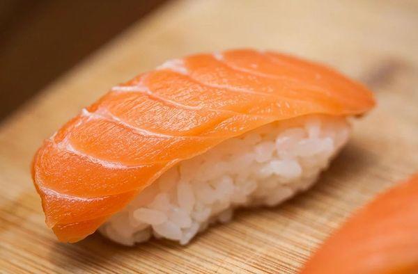 Simply Salmon Nigiri! Hamachi Sushi Beverly Hills Best Sushi Bar