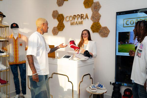 AE Shopping at coppra Miami