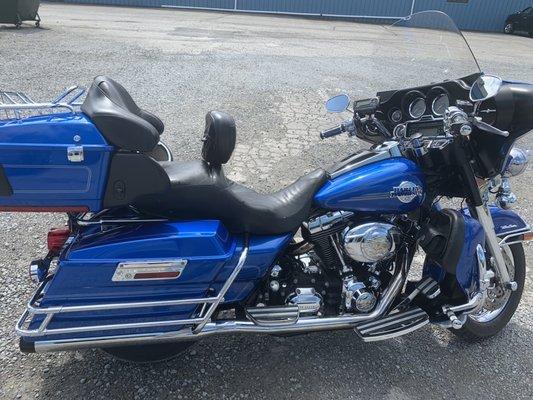 06 Harley Davidson with ceramic coating