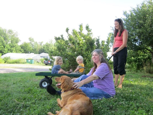 Hanging out on the farm!