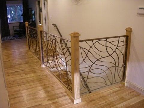 Railing for a house, done by 23rd Ave studio