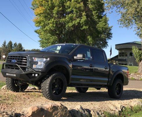 F150 Storm Package out in front when you drive into the business