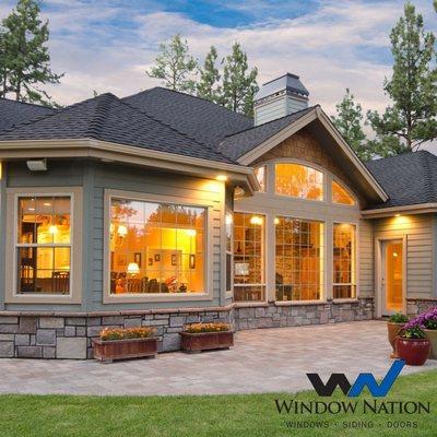 Let the light in with custom windows from Window Nation - enjoy a brighter and more comfortable home