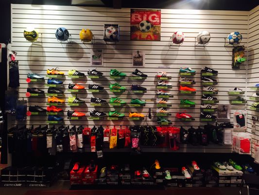 Soccer Post Shoe Wall!