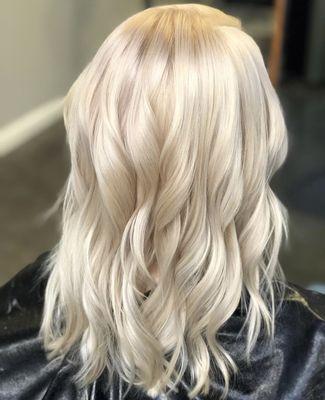 Icy blonde