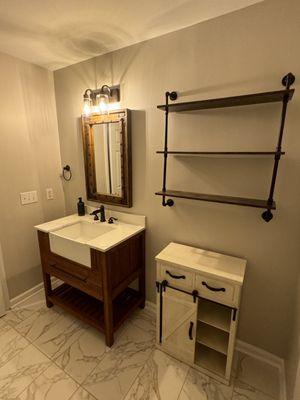 Bathroom remodel