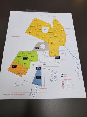 Map of Computer History Museum