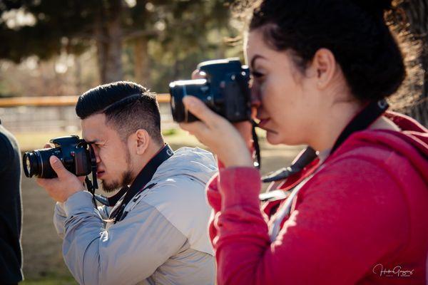 Temecula Photography classes with hands on practice