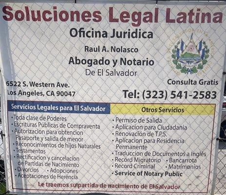 Soluciones Legal Latina