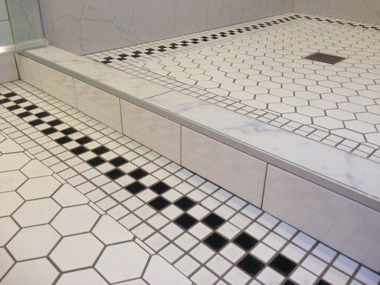 The creative possibilities are endless with tile design.  Contact Wolf Tile LLC today to schedule your free consultation.