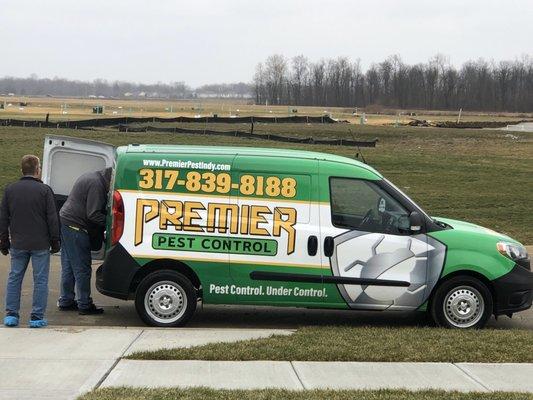 Well this van caught my neighbors' attention!