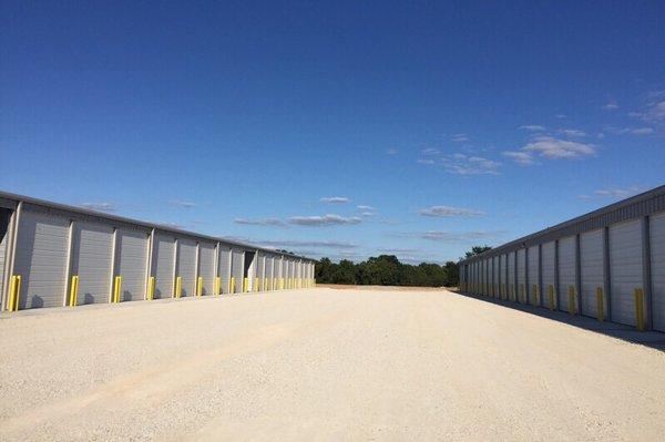 Love where you decide to store your boat or RV. Extra wide drives, remote open doors, right behind the grocery store.