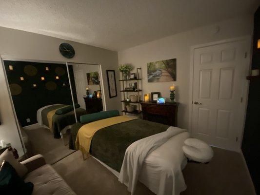 New massage room!