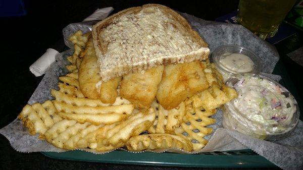 Backwoods Bar & Grill - N 2nd St Stevens Point - Conveniently off I39 - exit 163 Casimir - Friday Fish Fry - 3 Piece cod - waffle fries