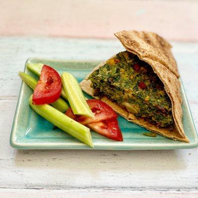 Kookoo sabzi, herbs fritatta