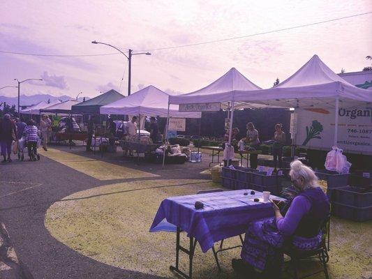 Display of booths