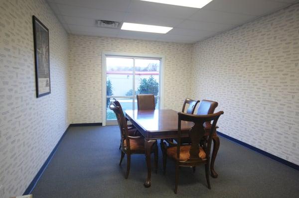 Spacious conference room available for our tenants