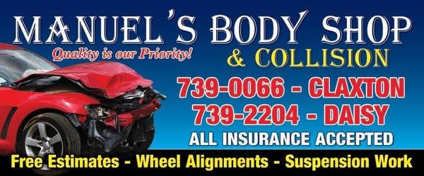 Manuel's Body Shop &