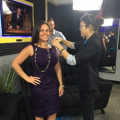 Getting mic 'd up to appear on Smarter San Diego: The Real Estate Debate. Great chance to voice my opinion on issues that matter most!