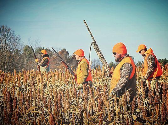 The club hosts veteran hunts during the fall and winter.