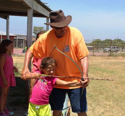 Archery is a camper favorite activity.