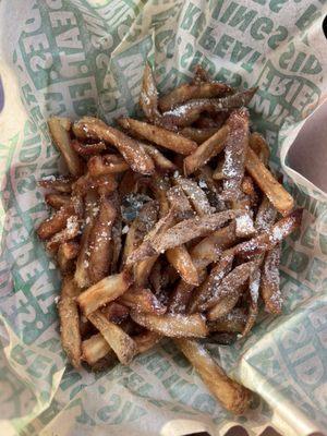 The clump of hair in my fries