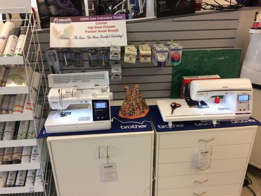 The new Brother sewing machines are available!