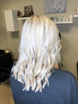 Heavy highlight/balayage