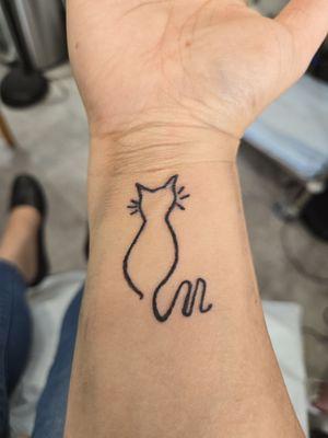 My new cat tattoo