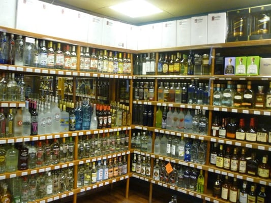 Our Not So Little Vodka Section