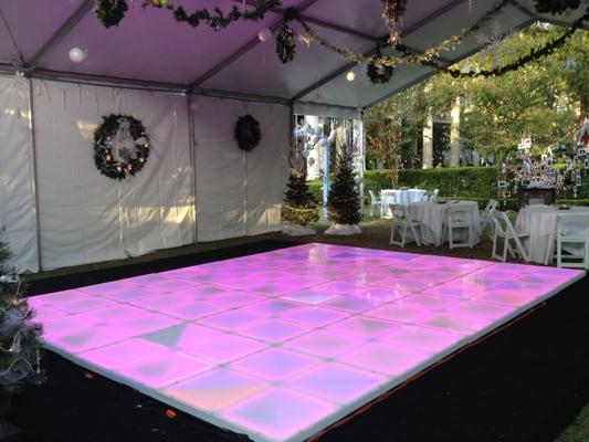 ILLUMINATED LED DANCE FLOOR