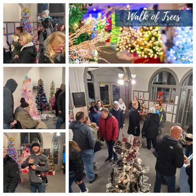 Columbia City Connect held Walk of Trees in downtown where families celebrated the season and made new traditions.