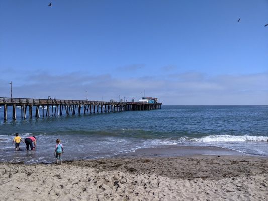 View from the beach