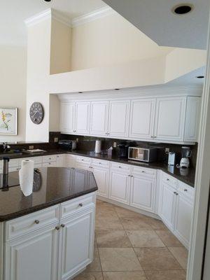 Kitchen refinish completed