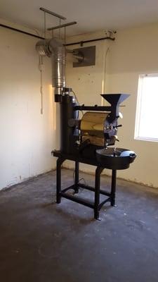 Installation of coffee roaster