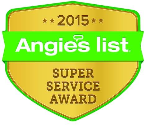 Angie's List Super Service Award