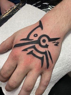 Outsider's Mark (Dishonored) tattoo